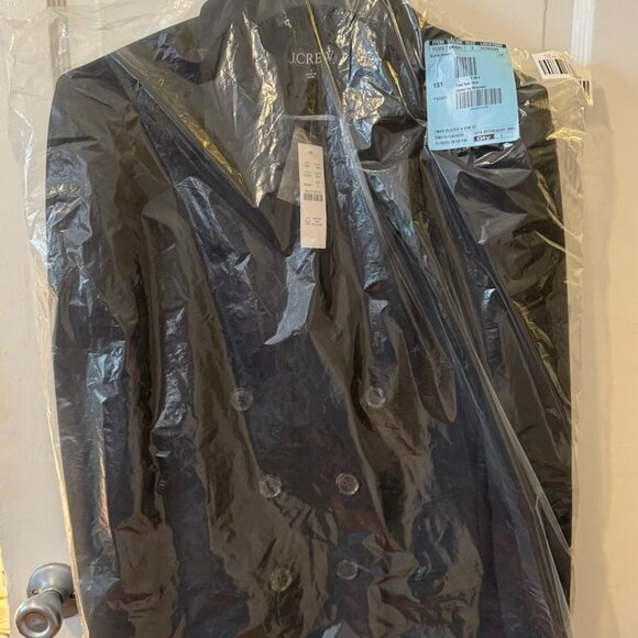 NWT J.Crew Double-Breasted Blazer - Black - Size 2 - Picture 2 of 8